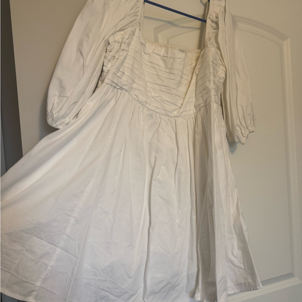 Abercrombie & Fitch White Mini Dress